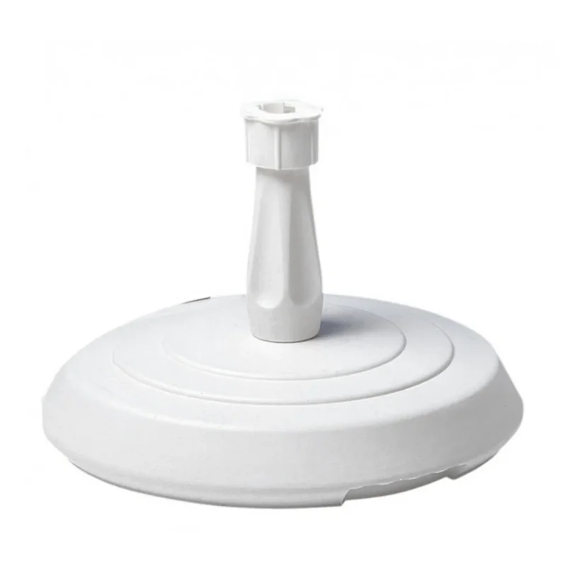 Pied de parasol rond blanc Commander Vite