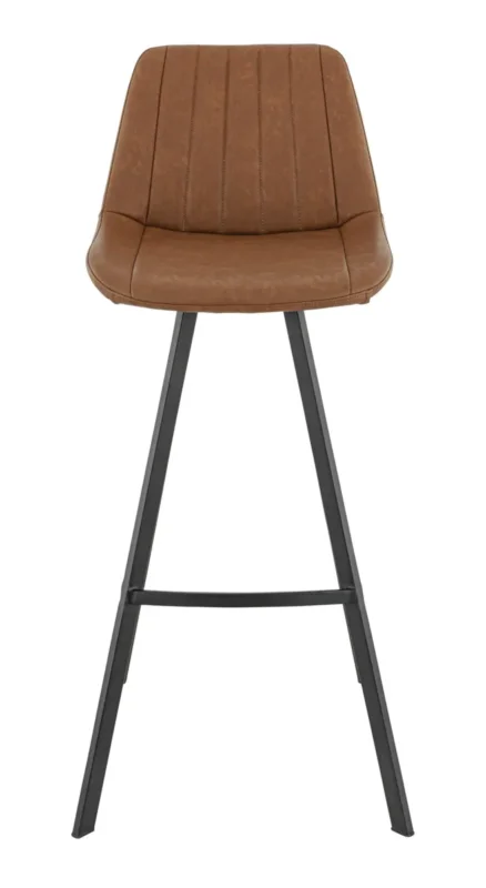 Tabouret de bar d'intérieur marron 106x46x53 cm Kyle Flexmob Prix Cassé