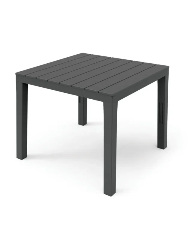 Populaire Table d'extérieur gris anthracite
