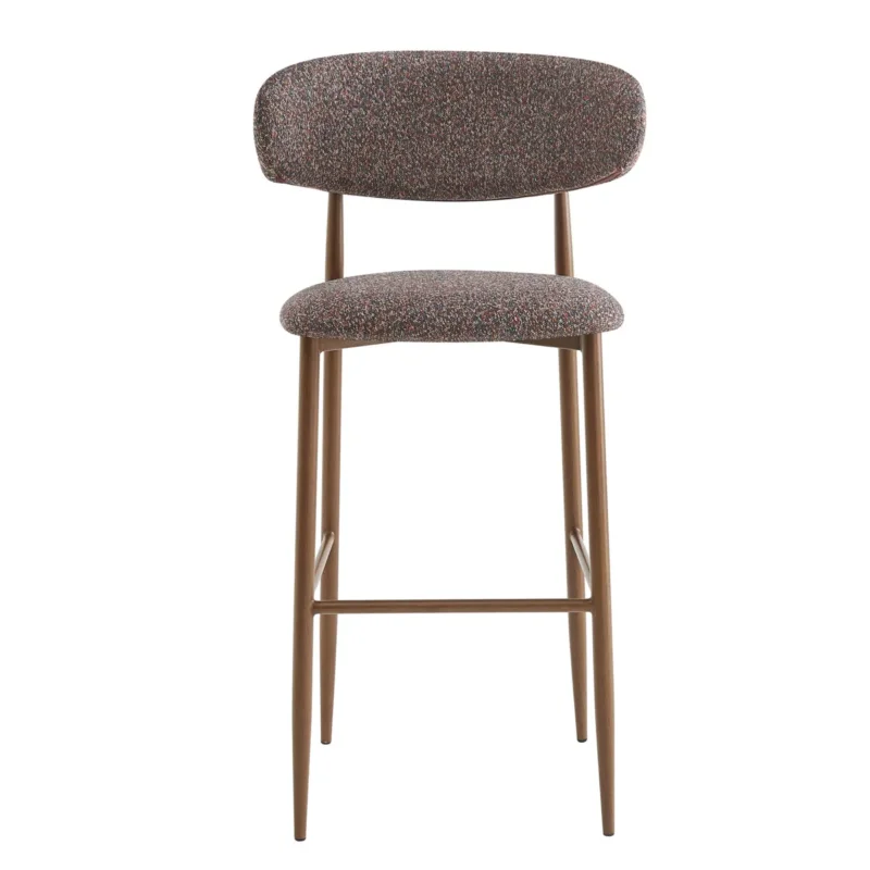 Tabouret de bar rouge 108,2x54,5x48,3 cm Clyde Flexmob Jusqu’à Épuisement Des Stocks