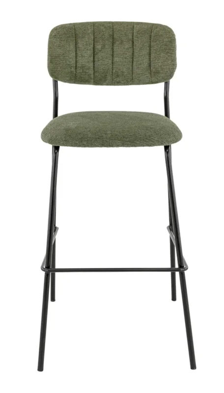 Petit Prix Tabouret de bar d'intérieur vert 108x51x55 cm Auguste Flexmob