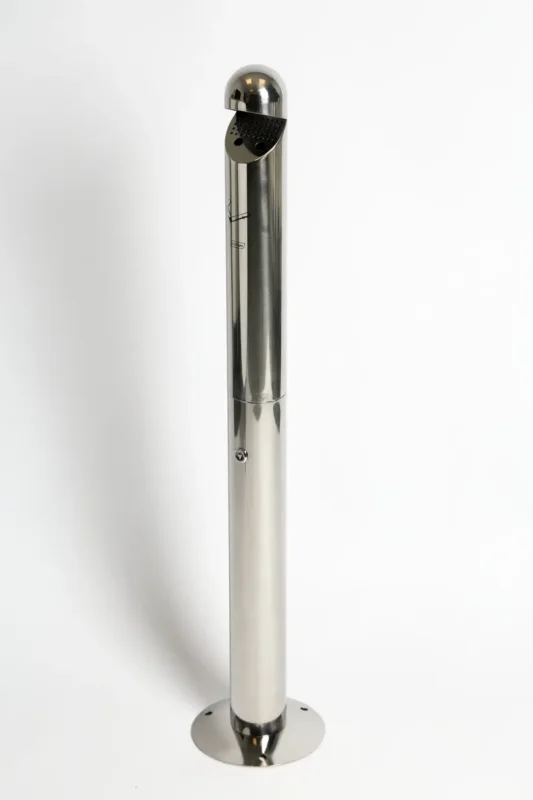 Cendrier sur pied inox 18/0 Ø 7,6 cm 92 cm x 17,6 cm Probbax Achetez Aujourd’hui