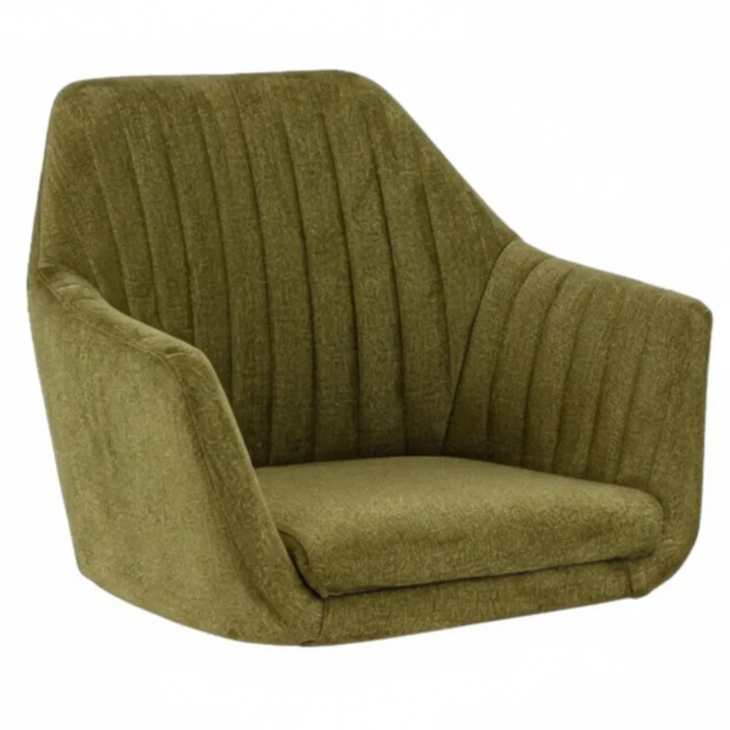 Assise de fauteuil vert olive 47x63x59 cm Alfonse Flexmob Certifié