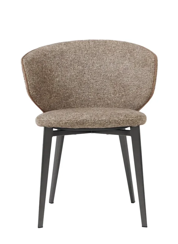 Usine Directe Chaise taupe 75x58x56 cm Maxime Flexmob