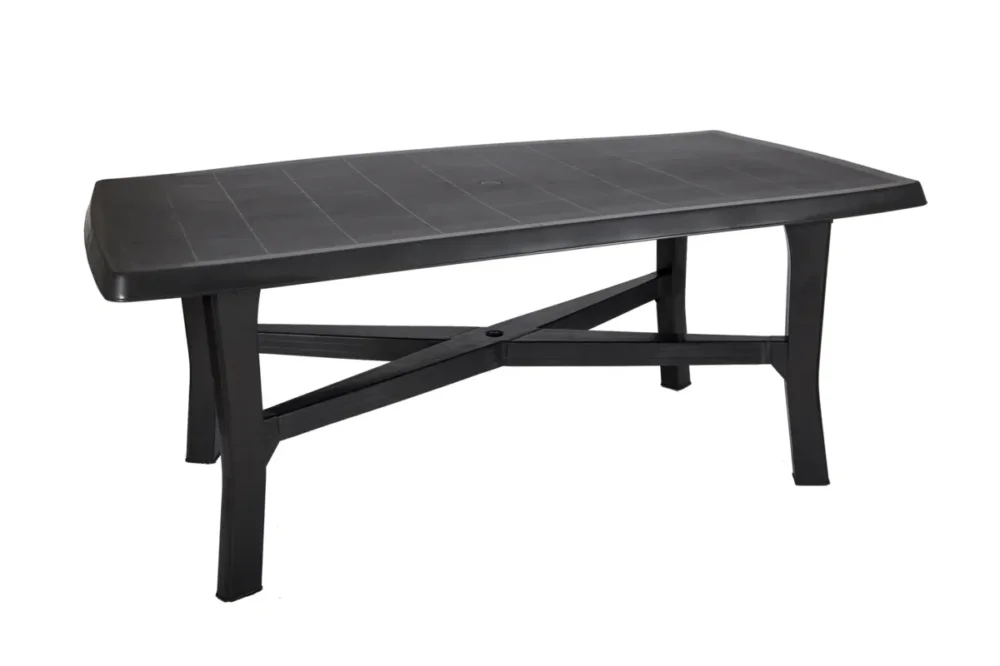 Dernière Chance Table d'extérieur gris anthracite