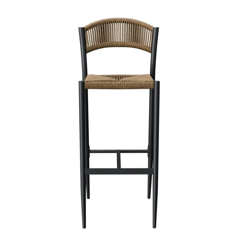 Tabouret de bar paille 104x46x58 cm Breda Flexmob Dernière Chance