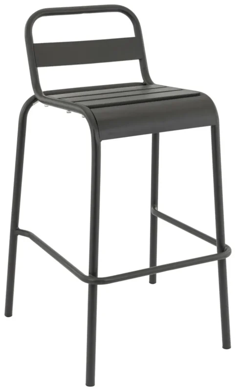 Meilleur Choix Tabouret de bar gris anthracite 96x53x56 cm Bastille Flexmob