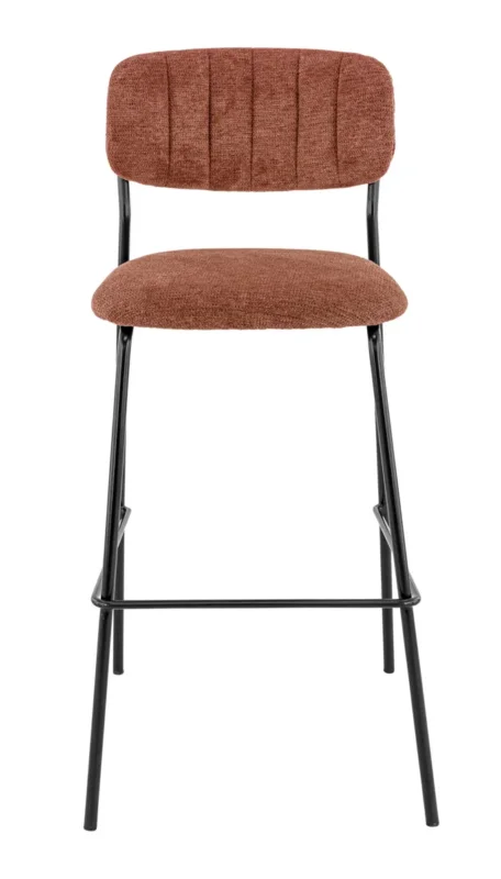 Remise Tabouret de bar d'intérieur terracotta 108x51x55 cm Auguste Flexmob