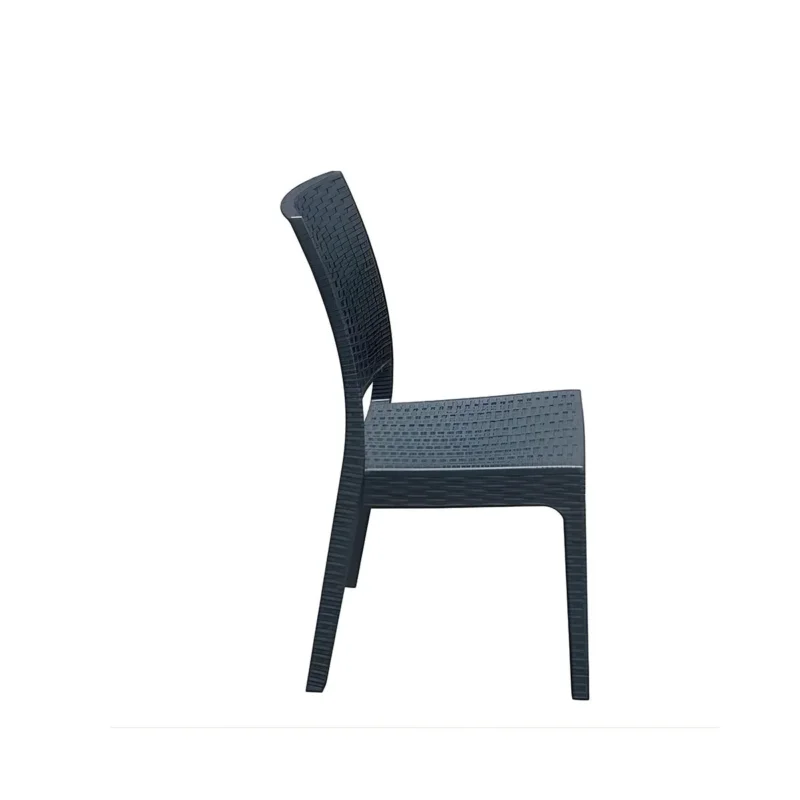 Livraison Express Chaise gris anthracite 87x45x52 cm