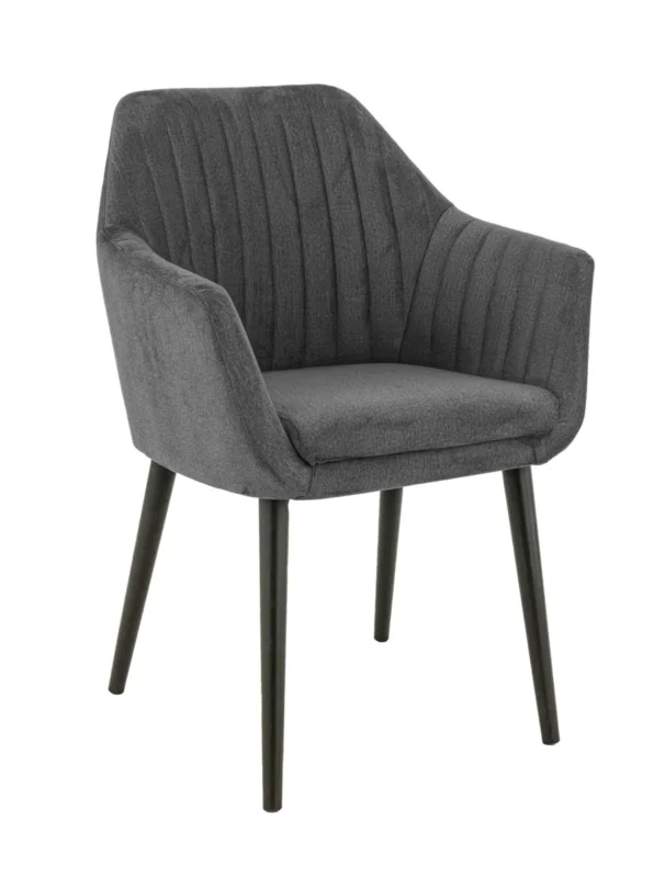 Bon Plan Fauteuil d'intérieur gris anthracite 87x63x59 cm Alfonse Flexmob