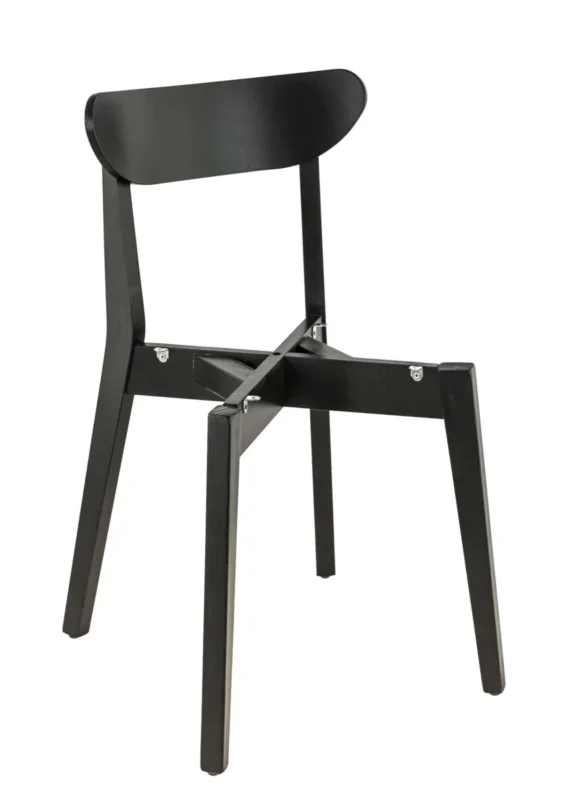 Structure chaise d'intérieur noir 76x44x48 cm Kate Flexmob Livraison Gratuite