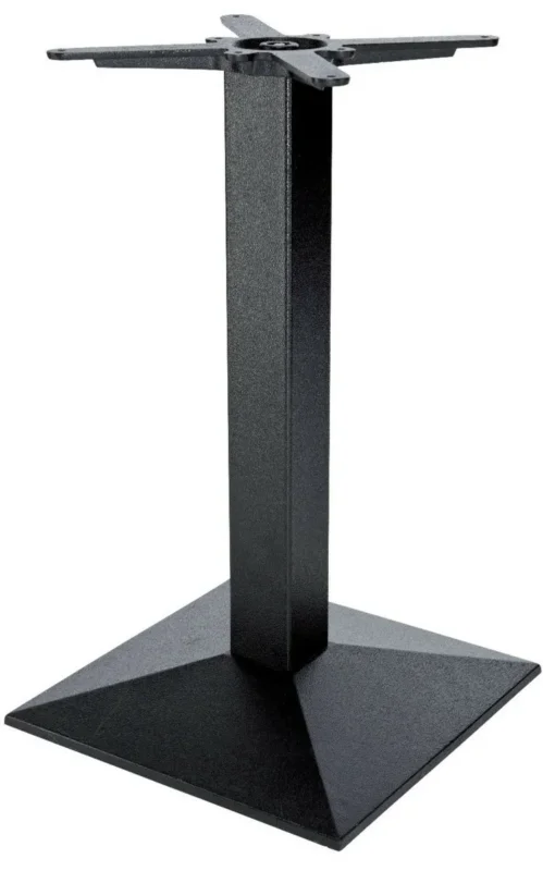 Usine Directe Pied de table noir 43x43x73 cm Rome Flexmob