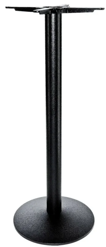 Pied de table bar noir Ø 43 cm Rome Flexmob Expédition Rapide