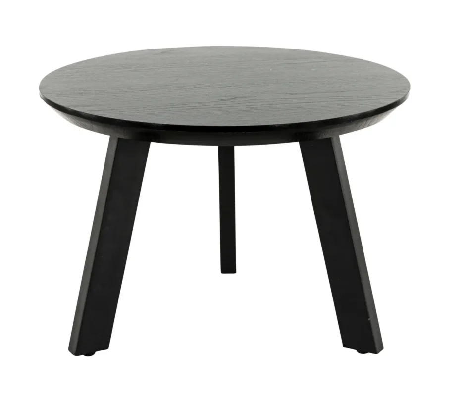 Vente Flash Table d'intérieur noir Ø 60 mm 42 cm Jolyne Flexmob