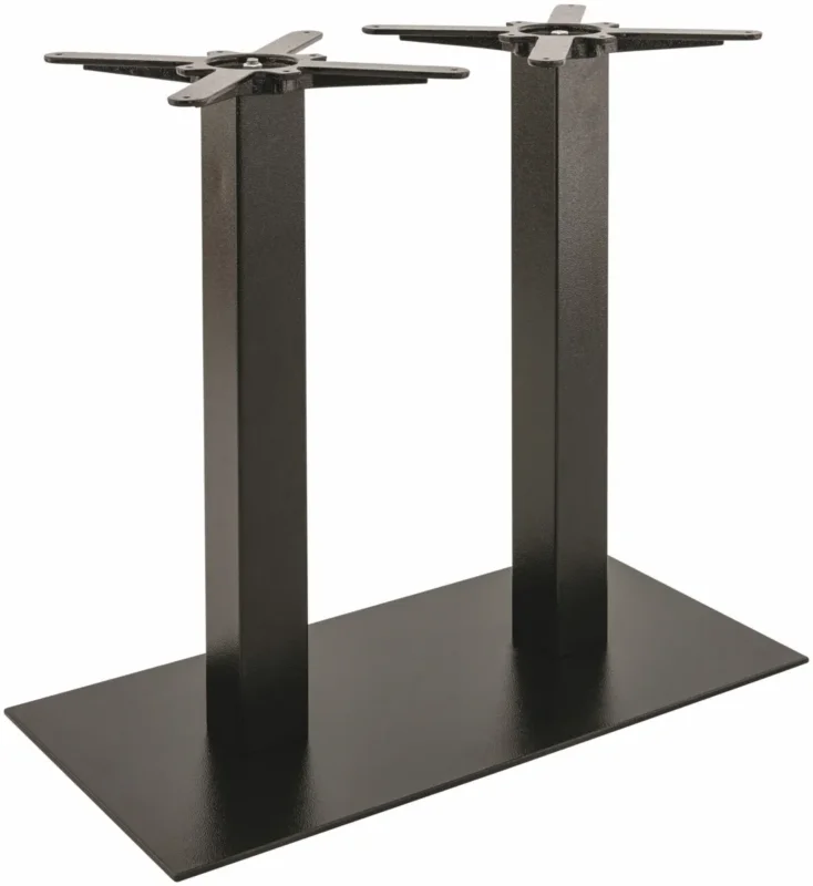 Expédié Aujourd’hui Pied de table noir 75x40x73 cm Prato Flexmob