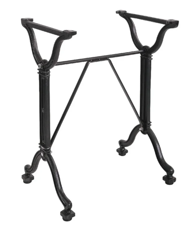 Petit Prix Pied de table noir 38x54x71 cm Retro Flexmob
