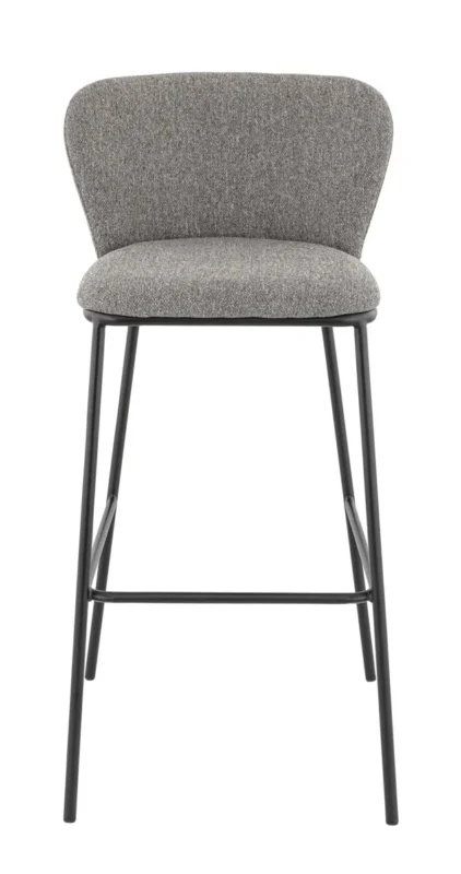 Dernière Chance Tabouret de bar d'intérieur gris 104x53x56 cm Sandra Flexmob