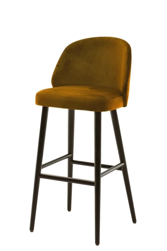 Tabouret de bar d'intérieur Gold 105x52x57 cm Oscar Flexmob Prix Réduit