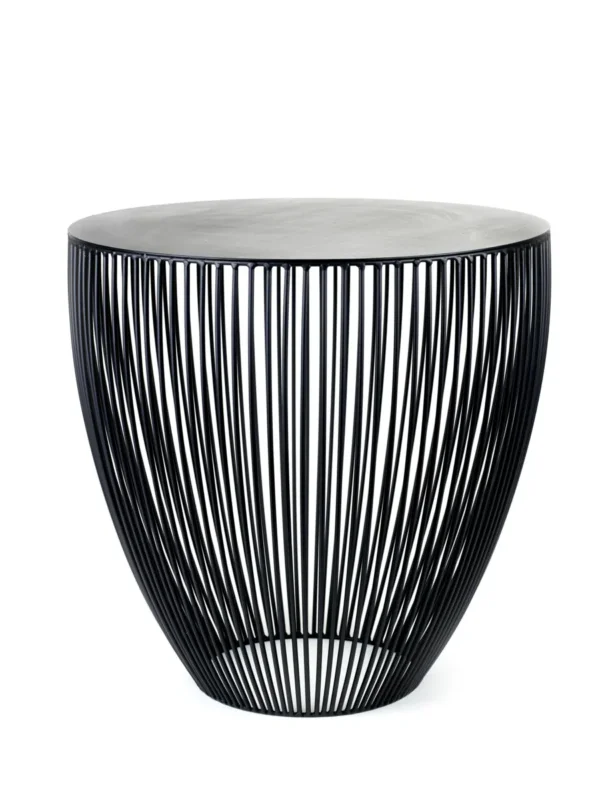 Table bingo antonino rond noir Ø 50 cm 50 cm Serax Quantité Limitée