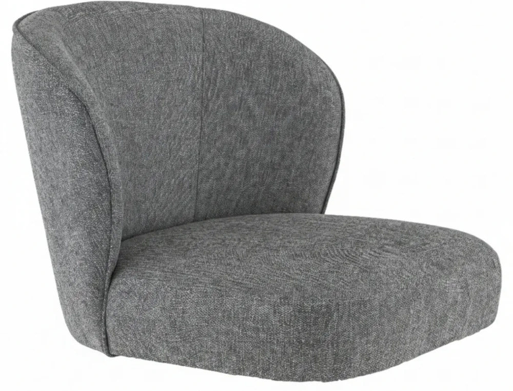 Assise de fauteuil gris foncé 52x70x72 cm Eugenie Flexmob Offre Spéciale