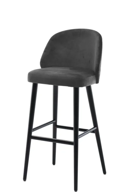 Bon Marché Tabouret de bar d'intérieur gris anthracite 105x52x57 cm Oscar Flexmob