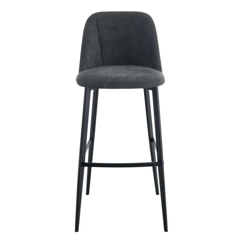 Tabouret de bar gris anthracite 105x46,2x51,5 cm Martin Flexmob Meilleure Vente