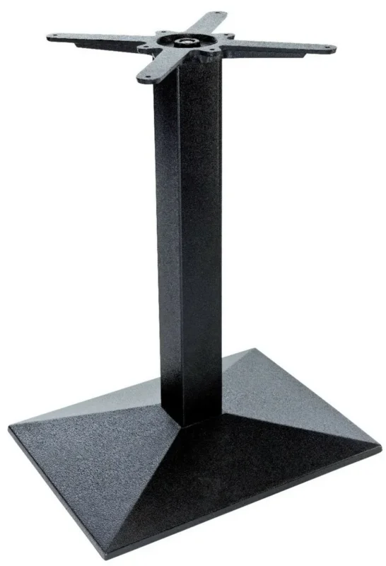 Top Vente Pied de table noir 40x55x73 cm Rome Flexmob