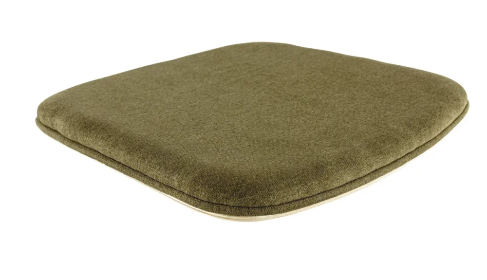 Authentique Assise tabouret d'intérieur vert olive 4x41x40 cm Ralph Flexmob