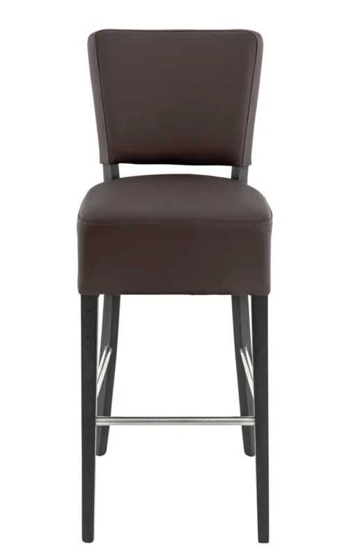 Tabouret de bar d'intérieur chocolat 111x45x54 cm Floriane 2 Flexmob Expédié Aujourd’hui