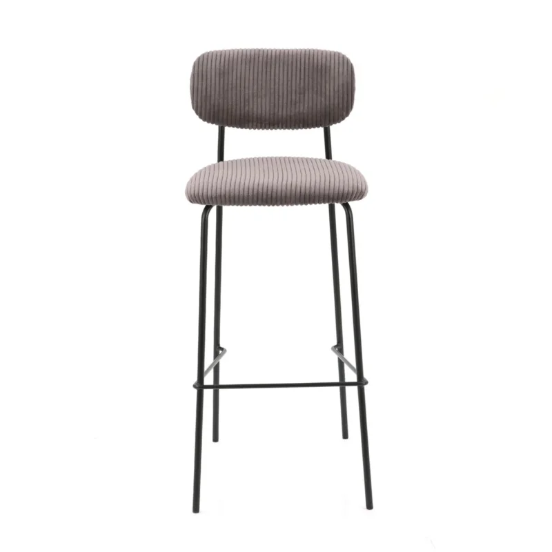 Quantité Limitée Tabouret de bar taupe 103x42,2x45 cm Paul Flexmob
