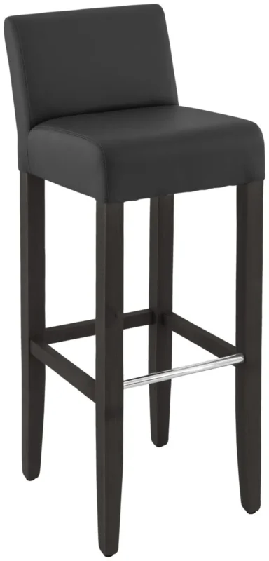 Super Prix Tabouret de bar noir 100x36x44 cm Clinton Flexmob