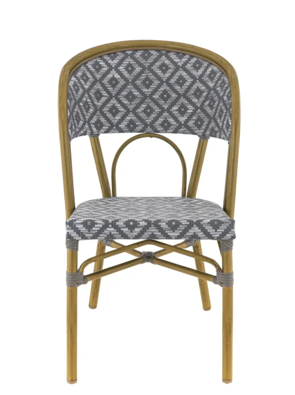 Chaise gris 86x51x59 cm Limoges Flexmob Vente Directe