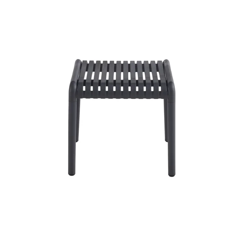 Prix Promo Table basse d''extérieur gris anthracite 44x43x41 cm Cairo Flexmob