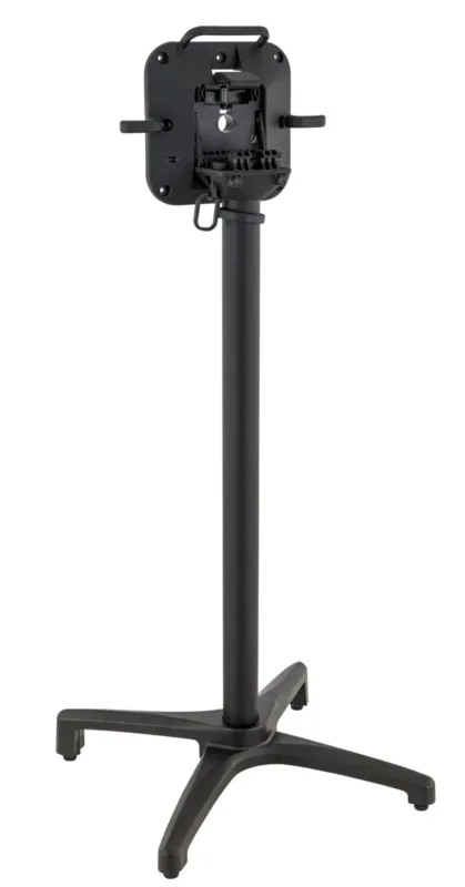 Commander Maintenant Pied de table de bar avec sytème pliant d'extérieur noir mat Kyoto Flexmob