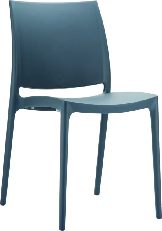 Must-Have Chaise d''extérieur gris foncé 81x44x50 cm Maya Flexmob