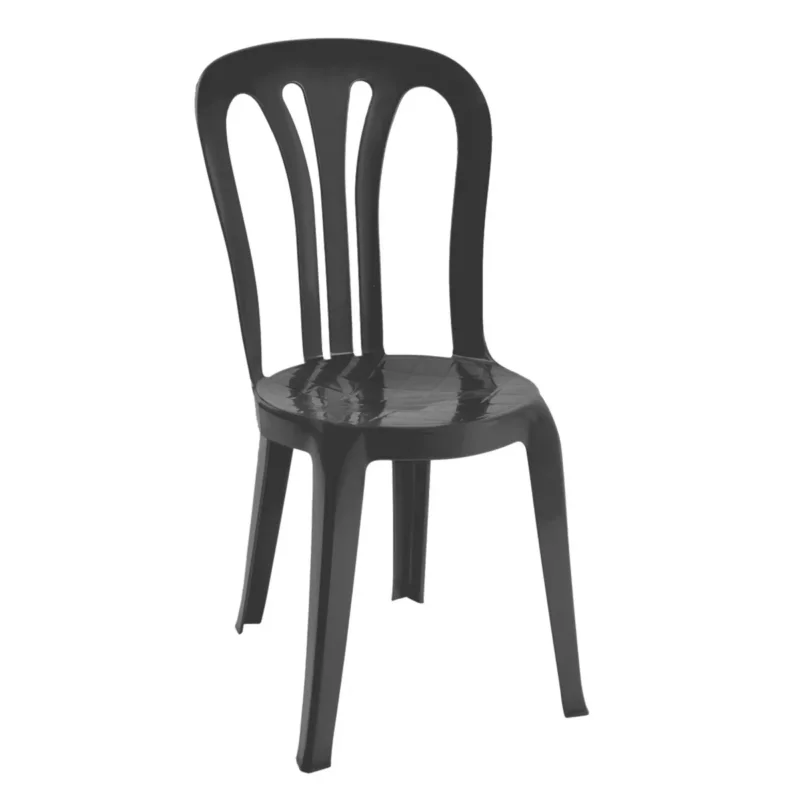 Chaise d'extérieur gris anthracite Nouvelle Collection