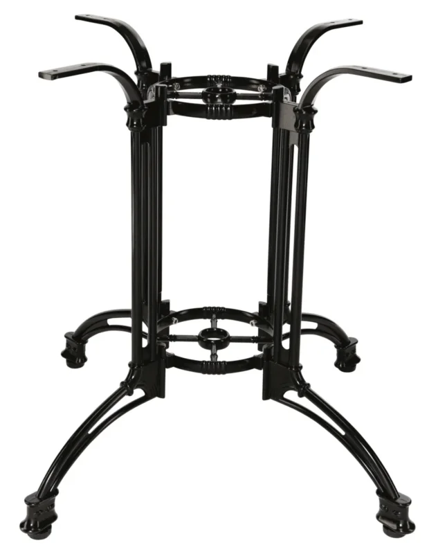 Livraison Gratuite Pied de table noir 82x82x70 cm Empire Flexmob