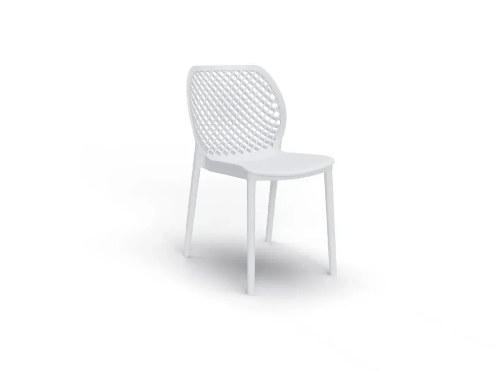 Chaise d'extérieur blanc Must-Have