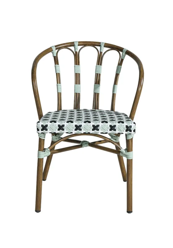 Remise Fauteuil d'extérieur vert 77,5x56x59,5 cm Clichy Flexmob