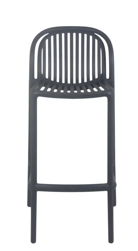 Nouvelle Collection Tabouret de bar de terrasse gris anthracite 104x52x49 cm Oman Flexmob