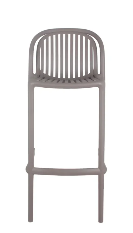 Tabouret de bar de terrasse taupe 104x52x49 cm Oman Flexmob Nouveauté