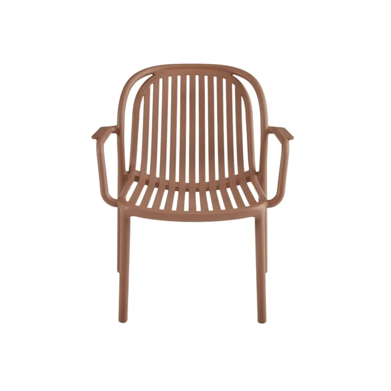 Fauteuil terracotta 76x65x66 cm Doha Flexmob Quantité Limitée