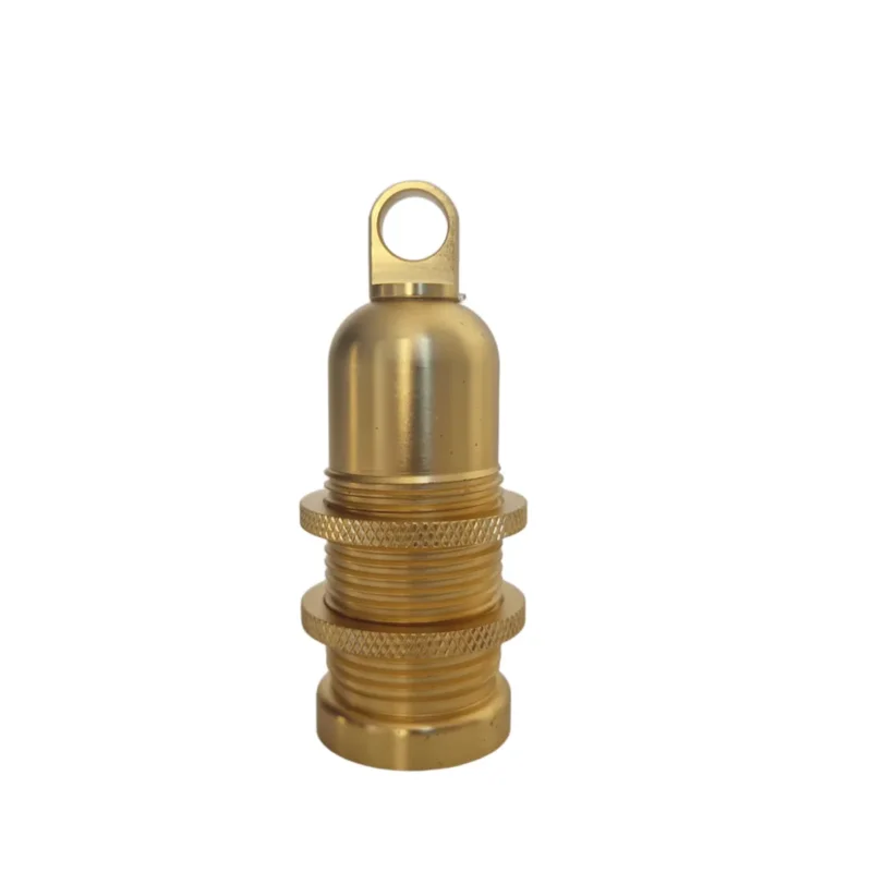 Douille de fixation aimantée droit bronze Ø 3,5 cm 8,5 cm Paranocta Satisfait Ou Remboursé