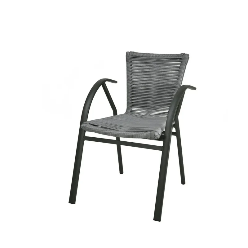 Seulement Aujourd’hui Fauteuil gris 79x54x60 cm