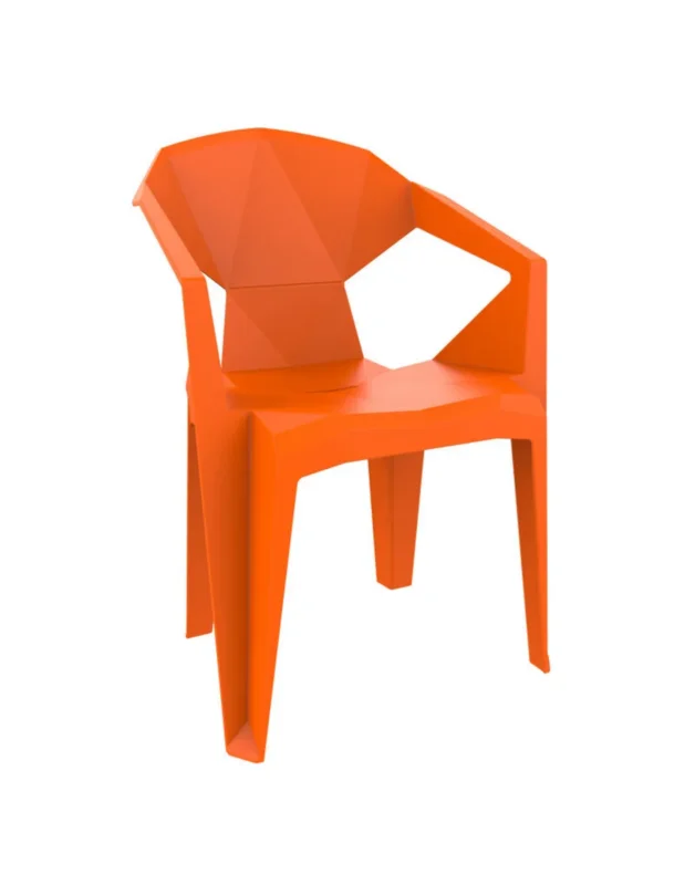Fauteuil d'extérieur orange Prix Choc