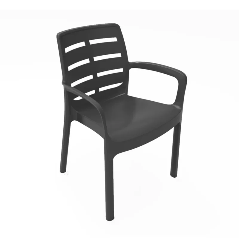 Prix Promo Fauteuil d'extérieur gris anthracite