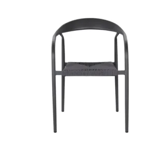 Nouvelle Collection Fauteuil d'extérieur gris anthracite 76x55x64 cm Olbia Flexmob