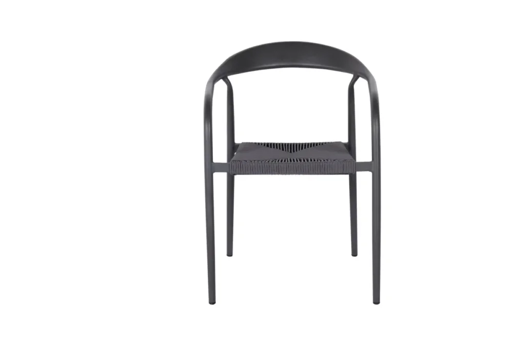 Nouvelle Collection Fauteuil d'extérieur gris anthracite 76x55x64 cm Olbia Flexmob