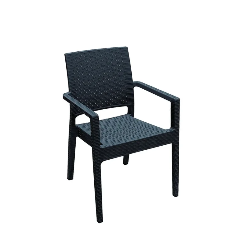 Prix Réduit Fauteuil gris anthracite 87x58x59 cm