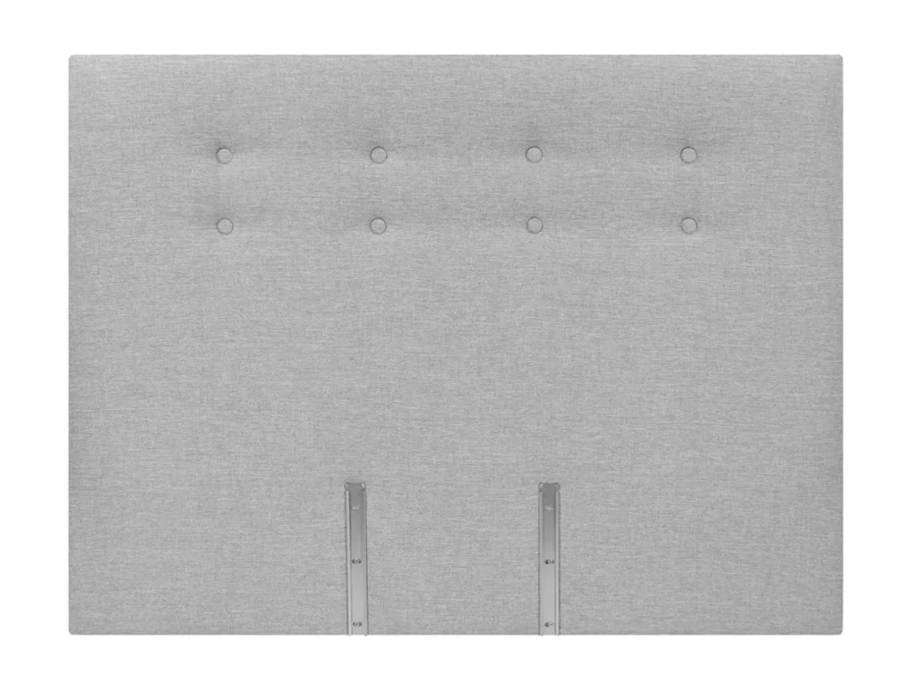 Tête de lit 122x140 cm gris perle Elegante Dunlopillo Prix Bas